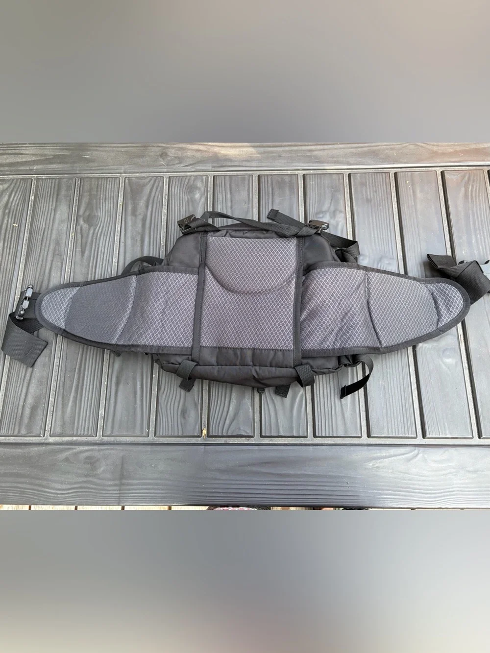 Mountainsmith 8L TLS Tour Black Lumbar Pack Removable Shoulder Strap Unisex EUC